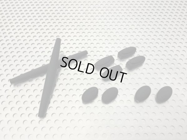 画像1: MARS　コンプリートラバーセット　ブラック