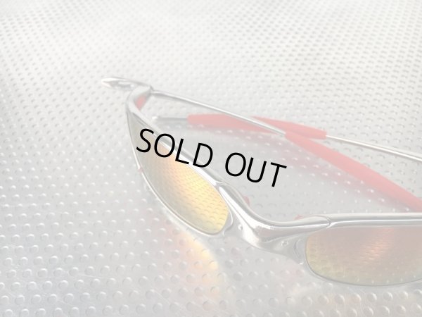 画像3: ジュリエット ストレートステム ポリッシュド プレミアムレッドレンズ&レッドラバーセット