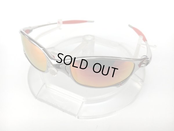 画像11: ジュリエット ストレートステム ポリッシュド プレミアムレッドレンズ&レッドラバーセット