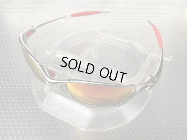 画像4: ジュリエット ストレートステム ポリッシュド プレミアムレッドレンズ&レッドラバーセット