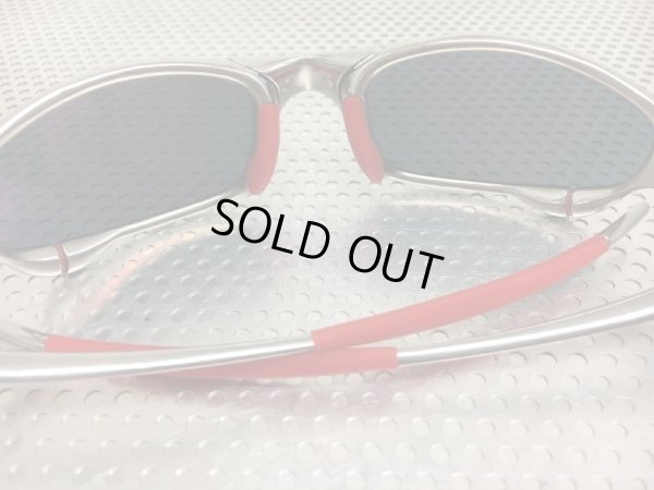 画像12: ジュリエット ストレートステム ポリッシュド プレミアムレッドレンズ&レッドラバーセット