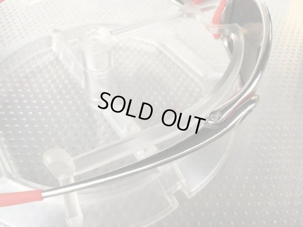 画像9: ジュリエット ストレートステム ポリッシュド プレミアムレッドレンズ&レッドラバーセット