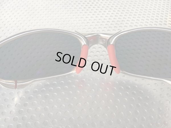 画像10: ジュリエット ストレートステム ポリッシュド プレミアムレッドレンズ&レッドラバーセット