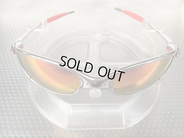 画像7: ジュリエット ストレートステム ポリッシュド プレミアムレッドレンズ&レッドラバーセット