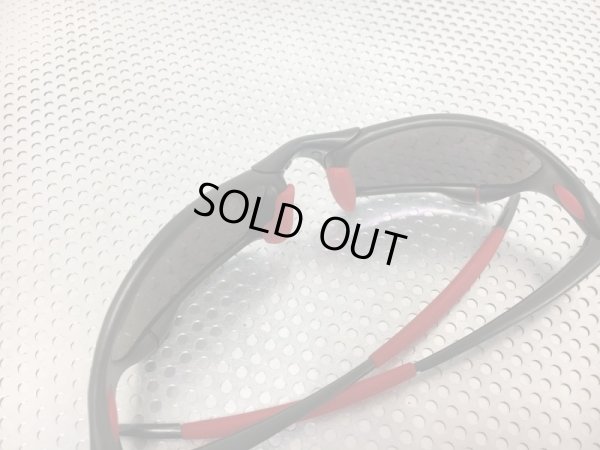 画像8: ジュリエット カーボン リキッドメタルレンズ&レッドラバーパーツ