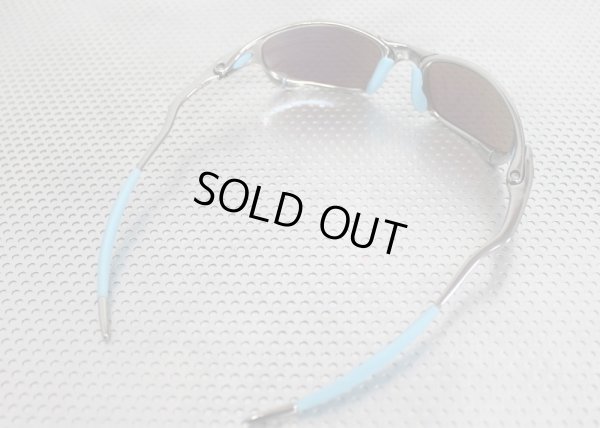 画像6: ジュリエット ポリッシュド ターコイズブルーレンズ&スカイブルーラバーセット