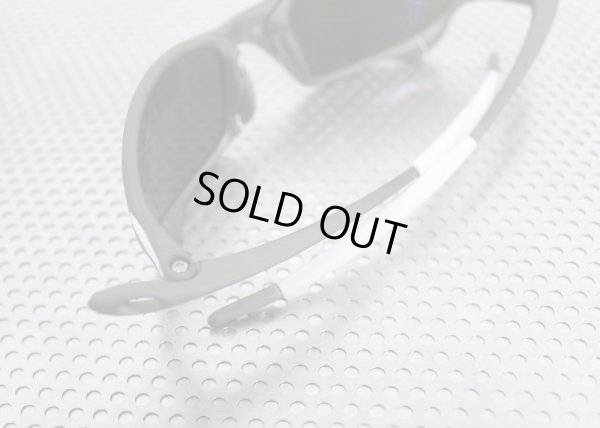 画像14: ジュリエット 特別カラー★チタニウム サックスブルーレンズ&ホワイトラバーセット