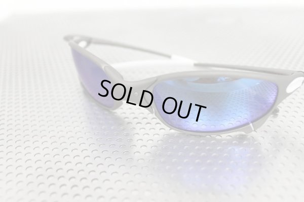 画像15: ジュリエット 特別カラー★チタニウム サックスブルーレンズ&ホワイトラバーセット