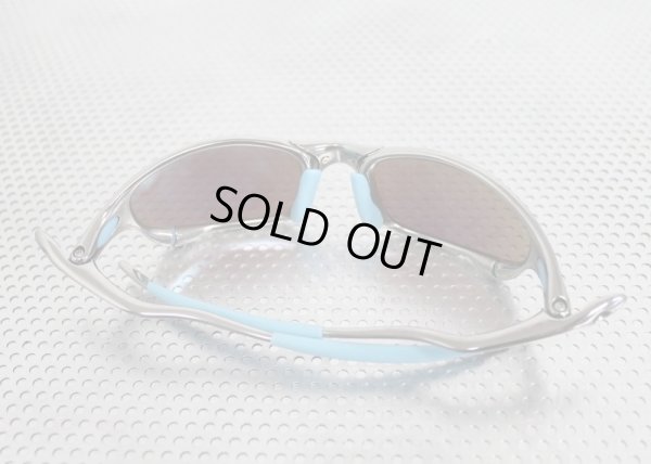 画像9: ジュリエット ポリッシュド ターコイズブルーレンズ&スカイブルーラバーセット