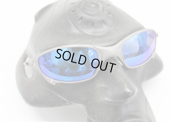 画像6: ジュリエット 特別カラー★チタニウム サックスブルーレンズ&ホワイトラバーセット