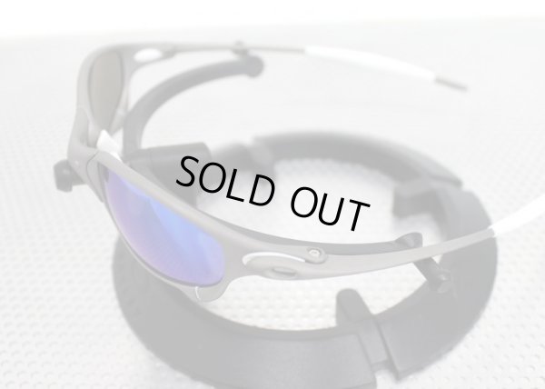 画像8: ジュリエット 特別カラー★チタニウム サックスブルーレンズ&ホワイトラバーセット