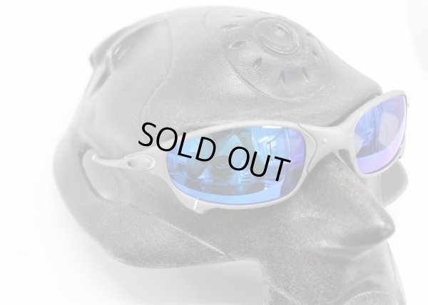 画像5: ジュリエット 特別カラー★チタニウム サックスブルーレンズ&ホワイトラバーセット