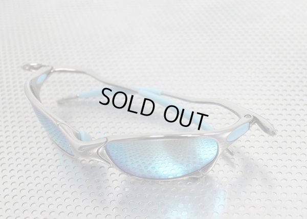 画像3: ジュリエット ポリッシュド ターコイズブルーレンズ&スカイブルーラバーセット