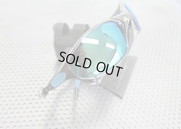 画像12: ジュリエット ポリッシュド ターコイズブルーレンズ&スカイブルーラバーセット