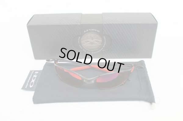 画像13: ジュリエット カーボン レッドミラーレンズ&レッドラバーパーツ