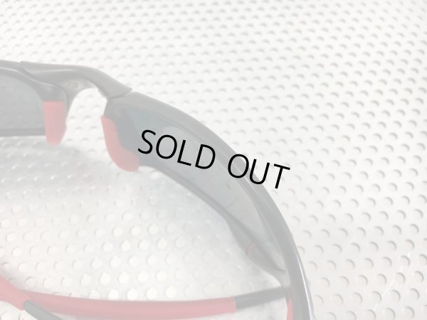 画像6: ジュリエット カーボン レッドミラーレンズ&レッドラバーパーツ