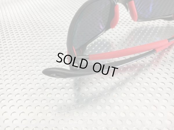 画像7: ジュリエット カーボン レッドミラーレンズ&レッドラバーパーツ