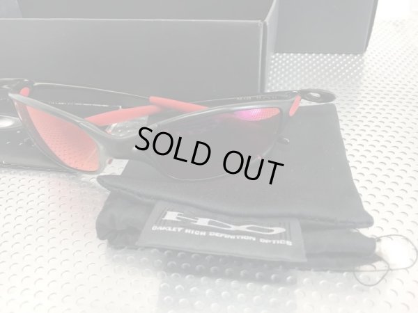 画像14: ジュリエット カーボン レッドミラーレンズ&レッドラバーパーツ