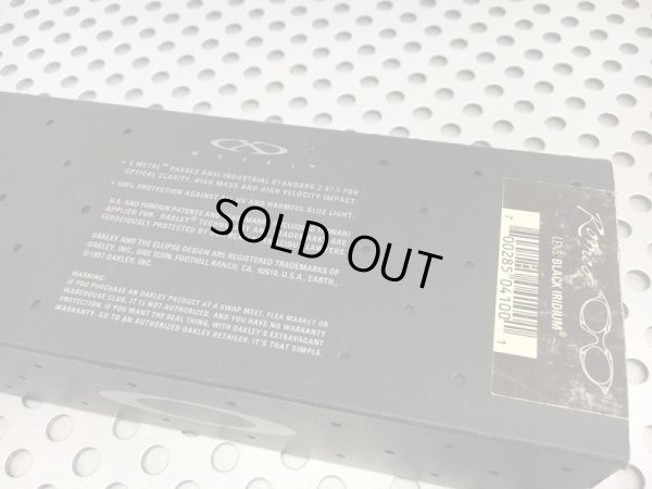 画像15: ROMEO1　エックスメタル　リキッドメタルレンズ＆ブラックラバーセット