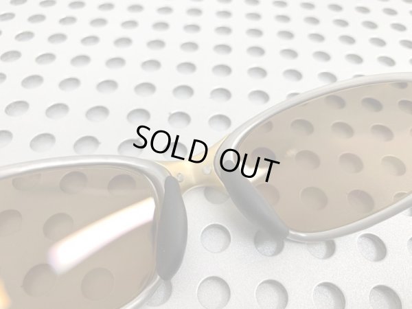 画像14: リフレッシュフレーム★X-METAL XX  24K / 偏光ゴールドレンズ / ブラックコンプリートラバーセット