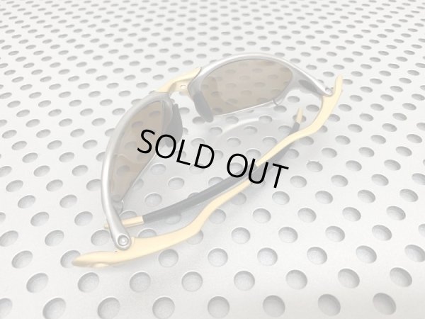 画像5: リフレッシュフレーム★X-METAL XX  24K / 偏光ゴールドレンズ / ブラックコンプリートラバーセット