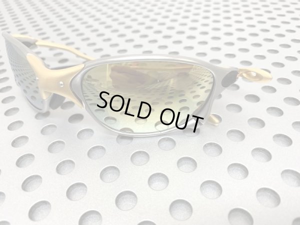 画像3: リフレッシュフレーム★X-METAL XX  24K / 偏光ゴールドレンズ / ブラックコンプリートラバーセット