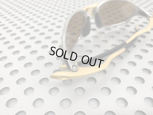 画像6: リフレッシュフレーム★X-METAL XX  24K / 偏光ゴールドレンズ / ブラックコンプリートラバーセット