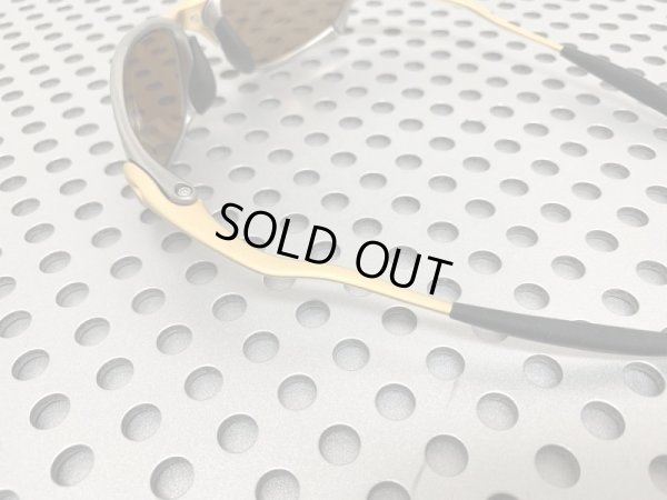 画像11: リフレッシュフレーム★X-METAL XX  24K / 偏光ゴールドレンズ / ブラックコンプリートラバーセット