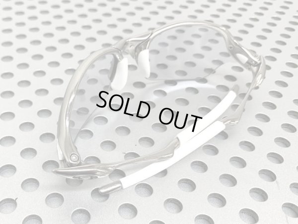 画像9: ROMEO2 ポリッシュド/NXTチタニウムクリア調光レンズ/ホワイトラバーパーツ