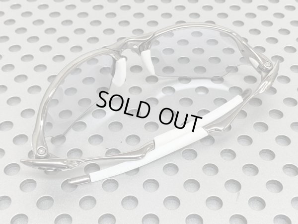 画像8: ROMEO2 ポリッシュド/NXTチタニウムクリア調光レンズ/ホワイトラバーパーツ