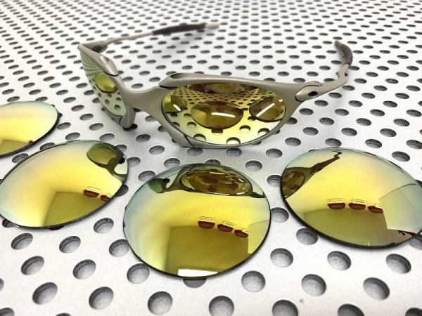 画像10: ロメオ1  24K ゴールド UV420 偏光レンズ