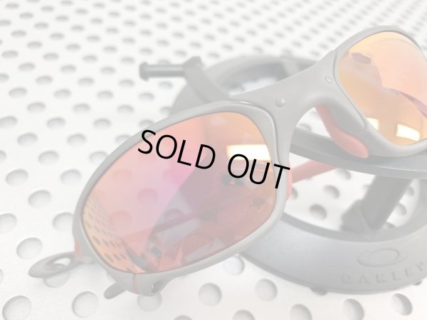 画像7: コンプリートセット★ JULIET X-METAL / 偏光プレミアムレッド / レッドコンプリートラバーセット（フレームリフレッシュ品）