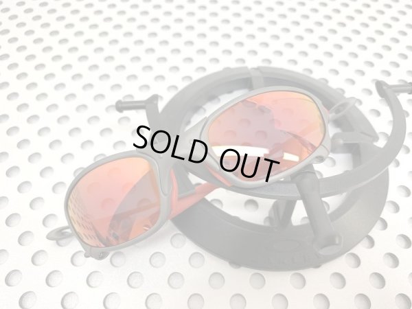 画像6: コンプリートセット★ JULIET X-METAL / 偏光プレミアムレッド / レッドコンプリートラバーセット（フレームリフレッシュ品）