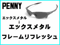 ペニー ノーズブリッジチューニング＆X-METALフレーム　リフレッシュ