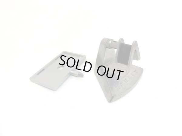 画像6: OAKLEY アルミ ディスプレイスタンド １段　カードディスプレイ付