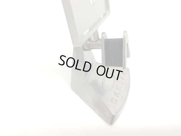 画像3: OAKLEY アルミ ディスプレイスタンド １段　カードディスプレイ付