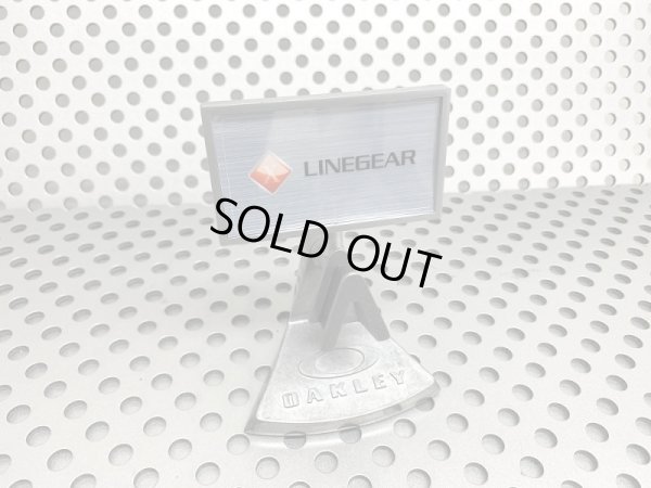 画像11: OAKLEY アルミ ディスプレイスタンド １段　カードディスプレイ付