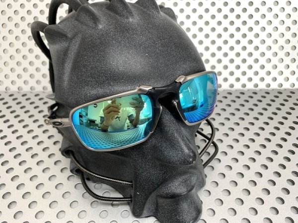 画像6: BADMAN ターコイズブルー偏光レンズ