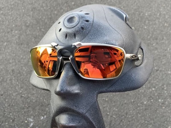 画像3: BADMAN カーディナルレッド 偏光レンズ