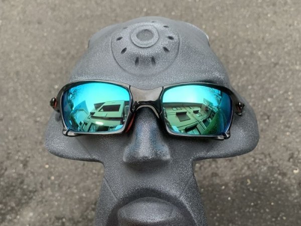 画像10: X-SQUARED ターコイズブルー 偏光レンズ