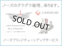 ノーズブリッジチューンナップ、ネジ外し、ほかパーツ