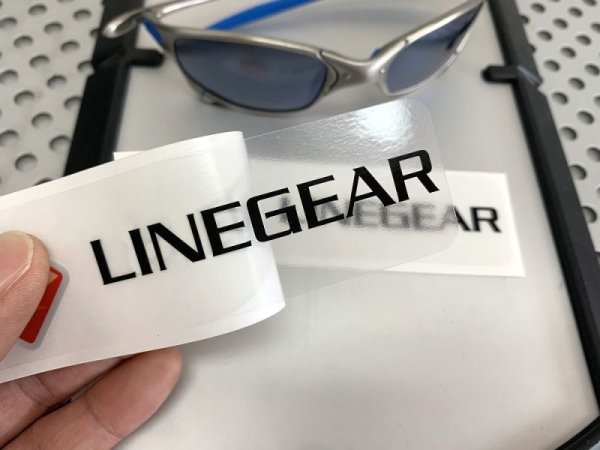 画像4: LINEGEAR ロゴステッカー　