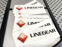 LINEGEAR ロゴステッカー　