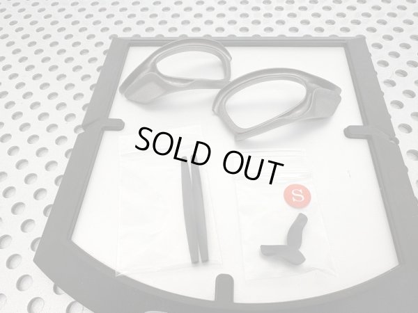 画像1: Juliet Side-Blinders Dark Gray / Ear Socks - Black / Nose pads - Black