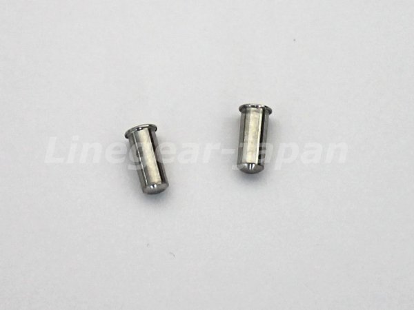 画像2: X-METAL XX ノーズブリッジ用ピン　ポリッシュド (2)