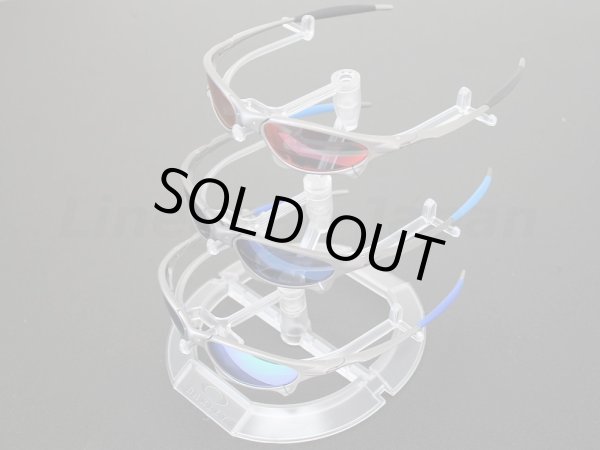 画像2: 【ストアディスプレイ品】 OAKLEY クリア ディスプレイスタンド ３段 (2)