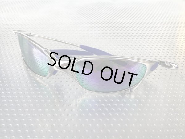 画像2: ジュリエット　ストレートステム　ポリッシュド　バイオレットレッドレンズ＆バイオレットラバーセット (2)