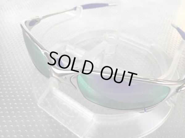 画像4: ジュリエット　ストレートステム　ポリッシュド　バイオレットレッドレンズ＆バイオレットラバーセット (4)