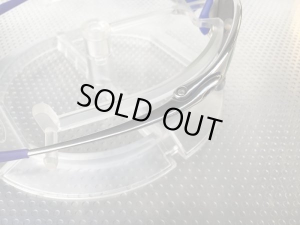 画像7: ジュリエット　ストレートステム　ポリッシュド　バイオレットレッドレンズ＆バイオレットラバーセット (7)