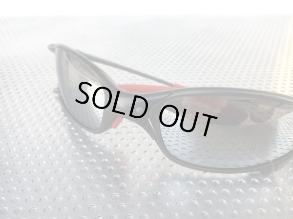 画像11: ジュリエット　カーボン　リキッドメタルレンズ＆レッドラバーパーツ (11)